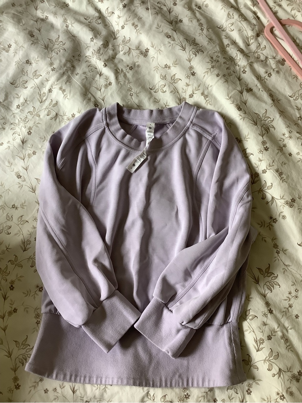 lululemon athletica Lavender Crewneck Sweatshirt softstreme